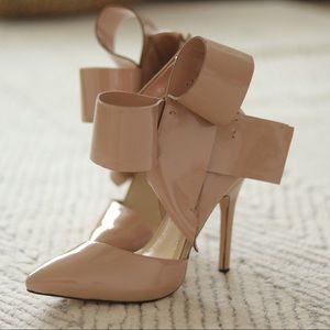 Aminah Abdul Jillil Nude Patent Bow Pump